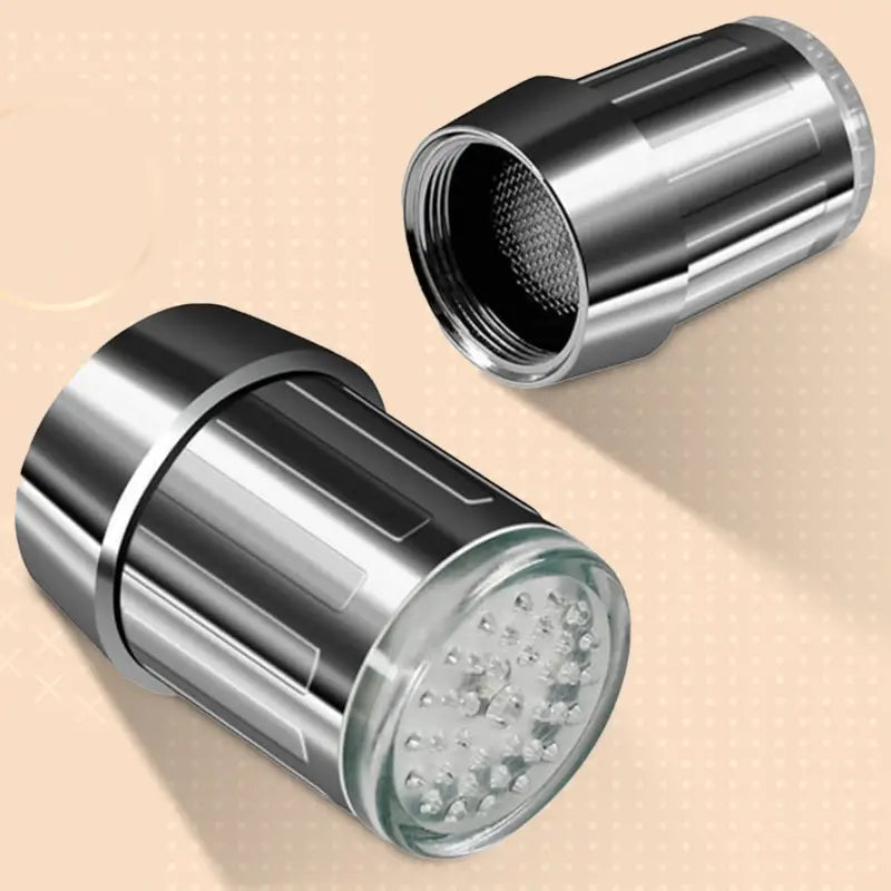 Multi-Color Changing LED Faucet Light Adapter for Bathroom & Kitchen Sink Energy Saving, Easy Installation, No Battery Required (1 Pc)